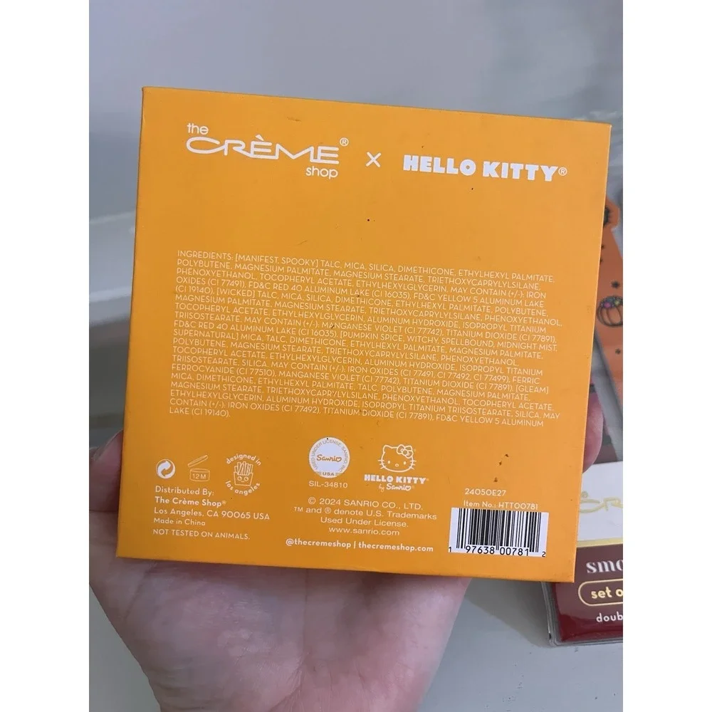 Crème Shop‎ Hello Kitty Twilight Twinkle 9 Color Palette Halloween